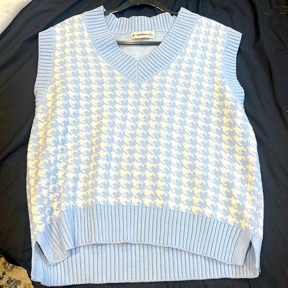 WOMENS BBWM WOMAN SIZE S OVERSIZED VEST